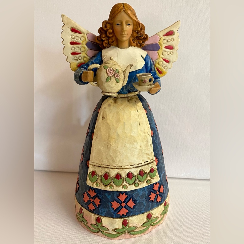 Vintage Jim Shore “ The Angel of Hospitality” collectible.